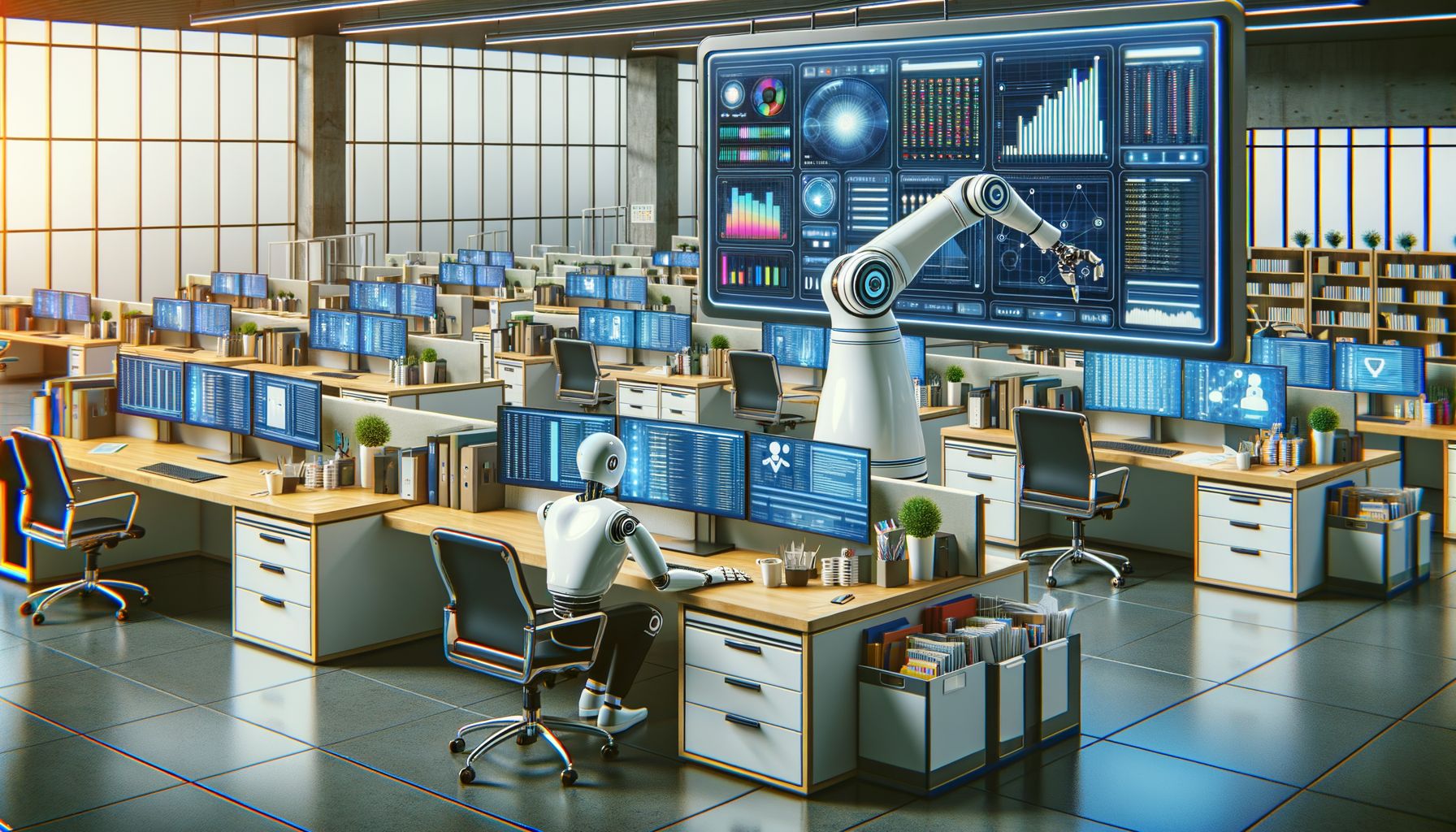 Die Rolle von KI im Büroalltag